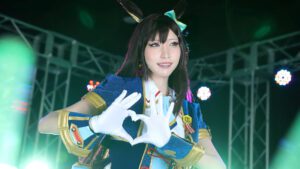 コスプレタイムズ | コスプレイヤー『凩りな(めろ)』｜再現度120%「ウマ娘 メジロドーベル」コスプレ - nv2 – 1 (1)