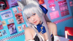 コスプレタイムズ | コスプレイヤー『ぱむ』｜セクシーバニーの「アズールレーン 信濃」コスプレ - pamu