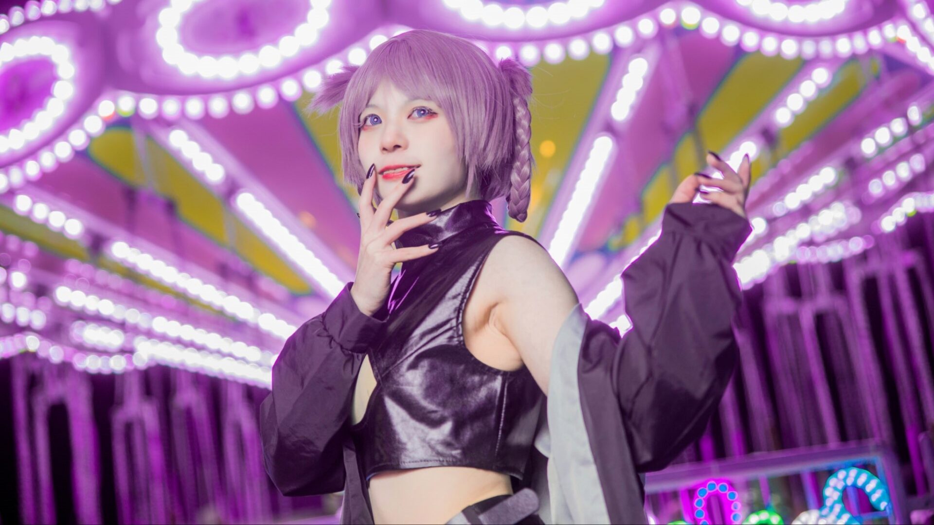 コスプレイヤー『ヒナジロー』 |ミステリアスな雰囲気が可愛い「よふかしのうた 七草ナズナ」コスプレ｜コスプレタイムズ