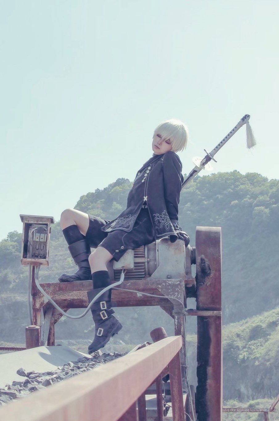 Hacoさん　９S　コスプレ　　　　　　　なり方