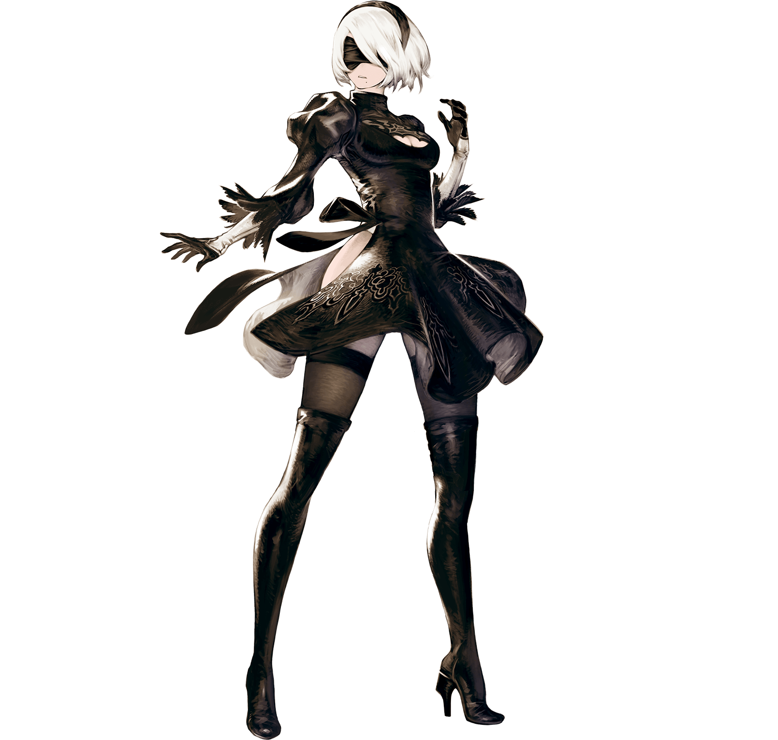 ２B　公式　ビジュアル　画像