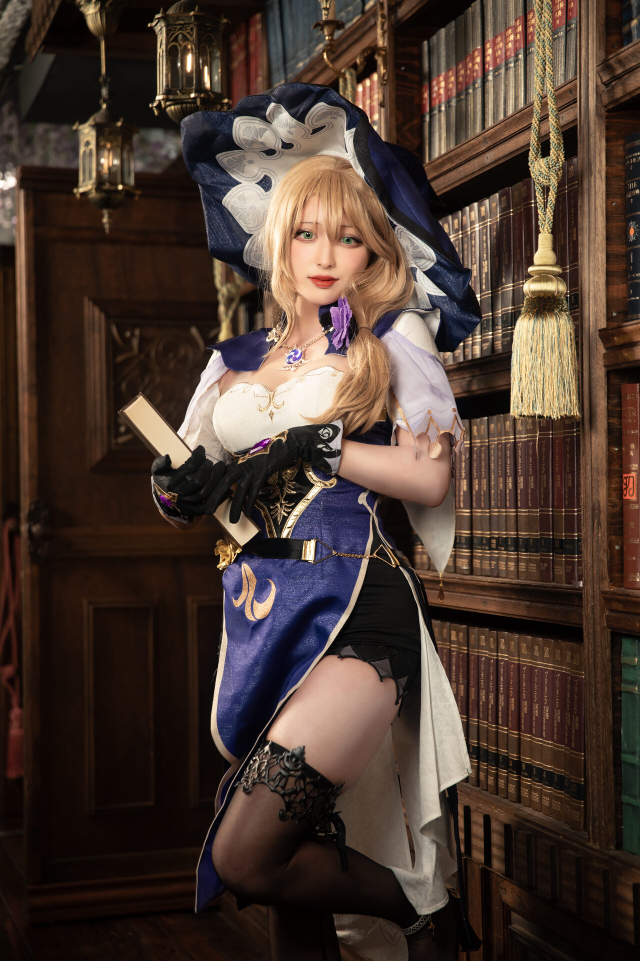 リサのコスプレをするるらさん