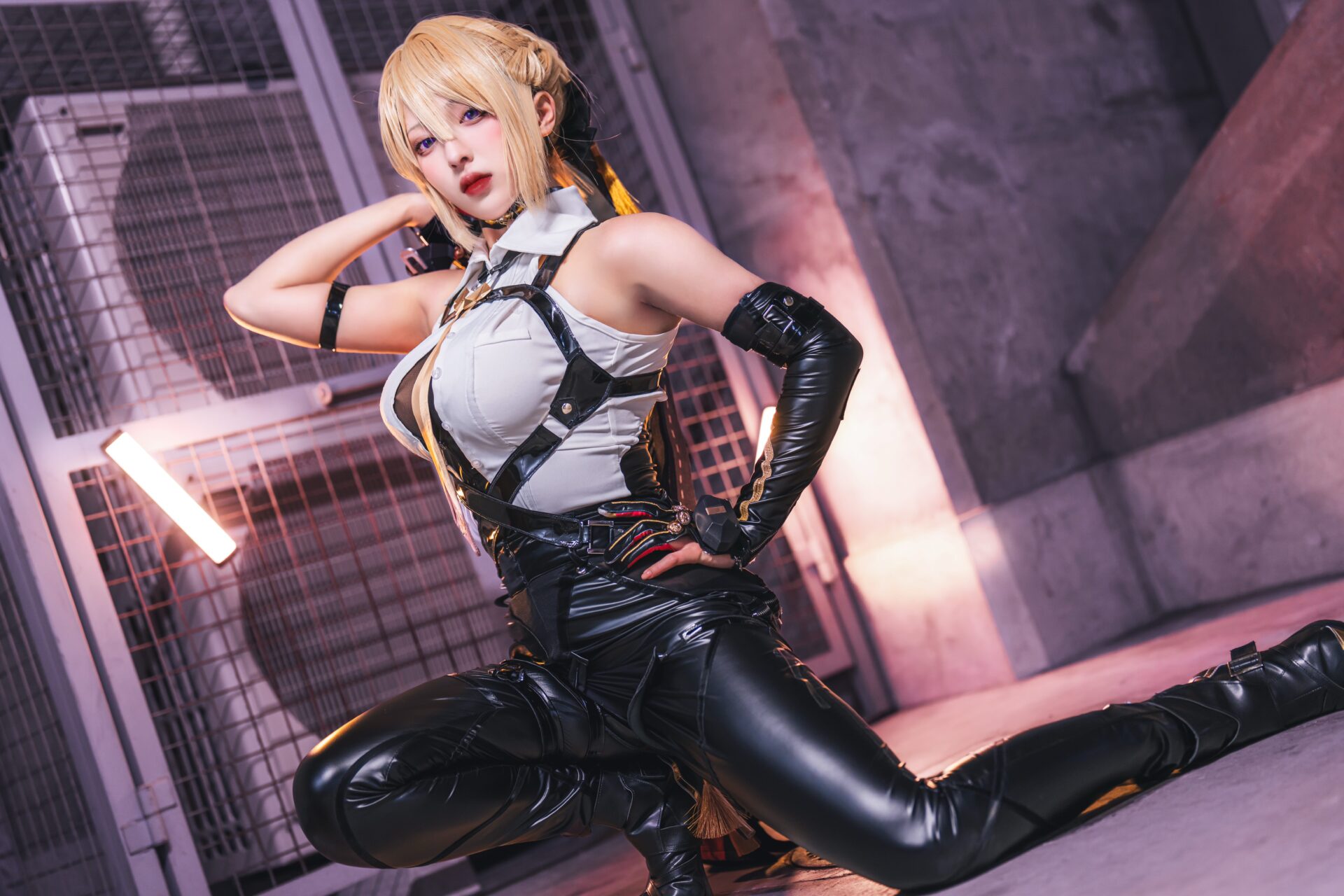 イヴリンのコスプレをするるらさん