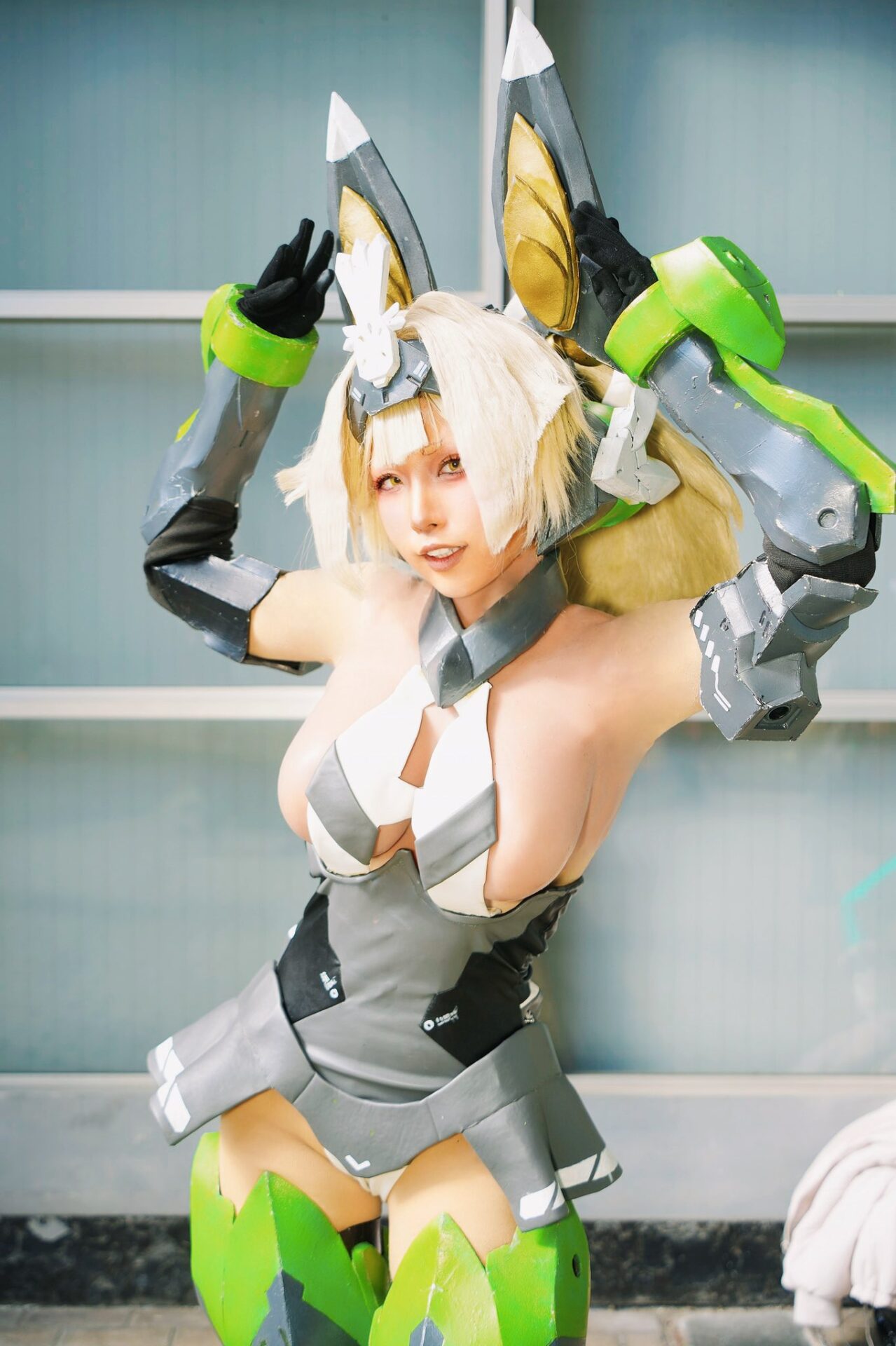 玉藻ノ前のコスプレをするべるかさん