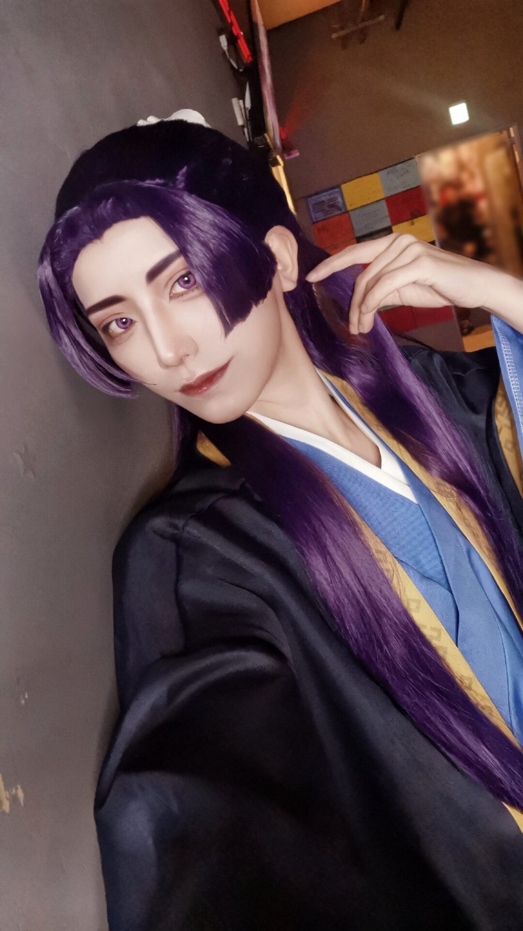 壬氏のコスプレをする右京さん