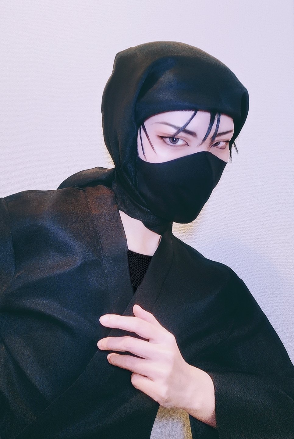 高坂陣内左衛門のコスプレをする右京さん