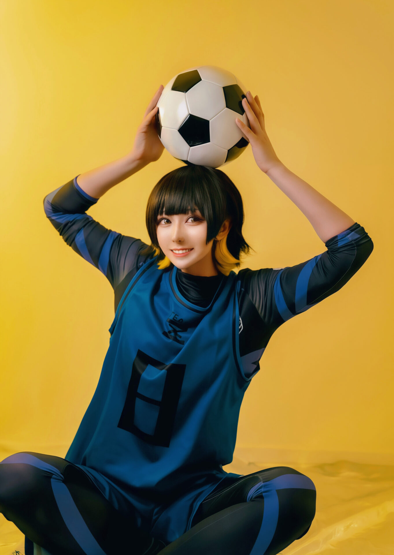 蜂楽廻のコスプレをするPanaさん
