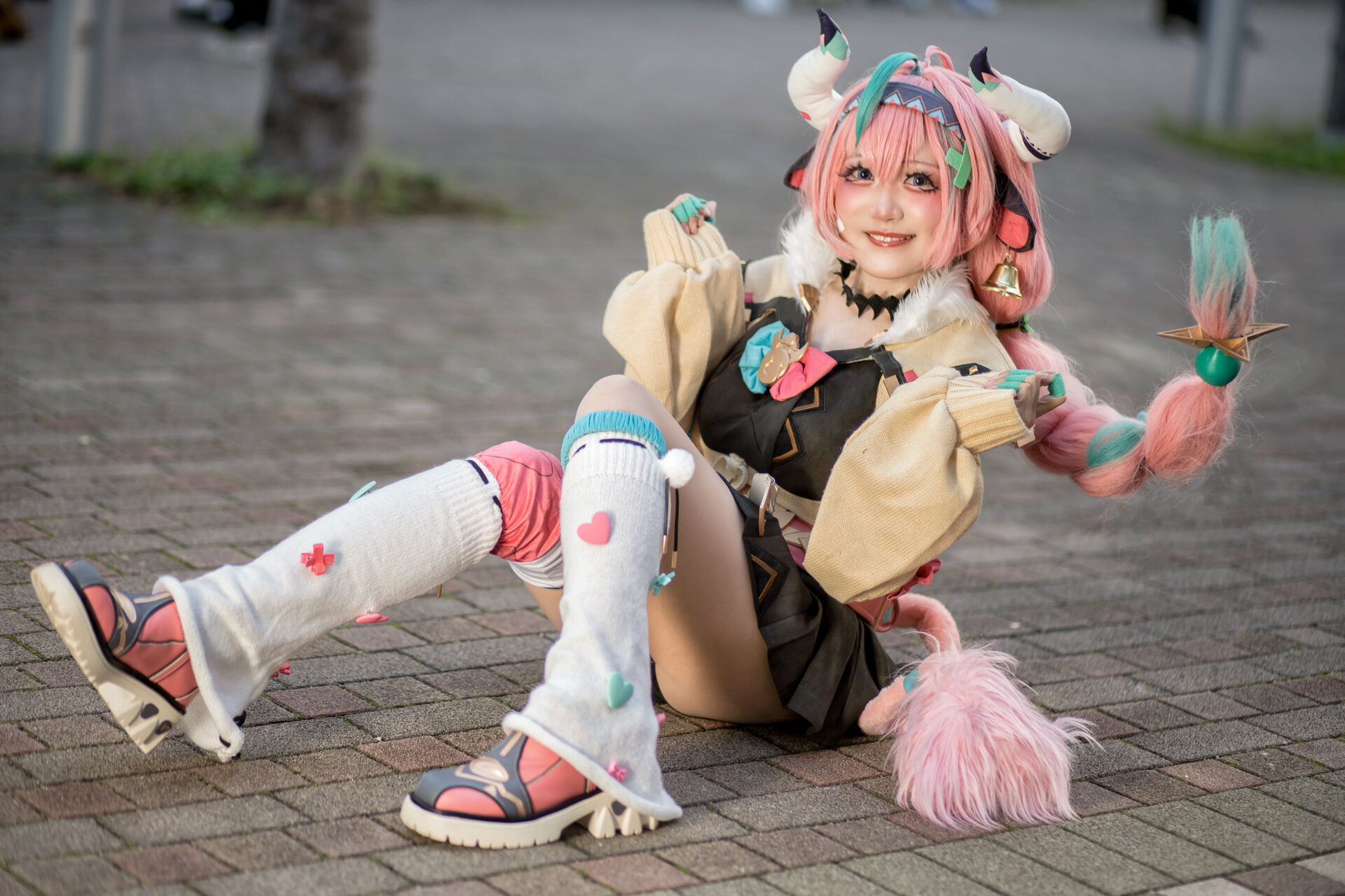 ヴァレサのコスプレをするふーかさん