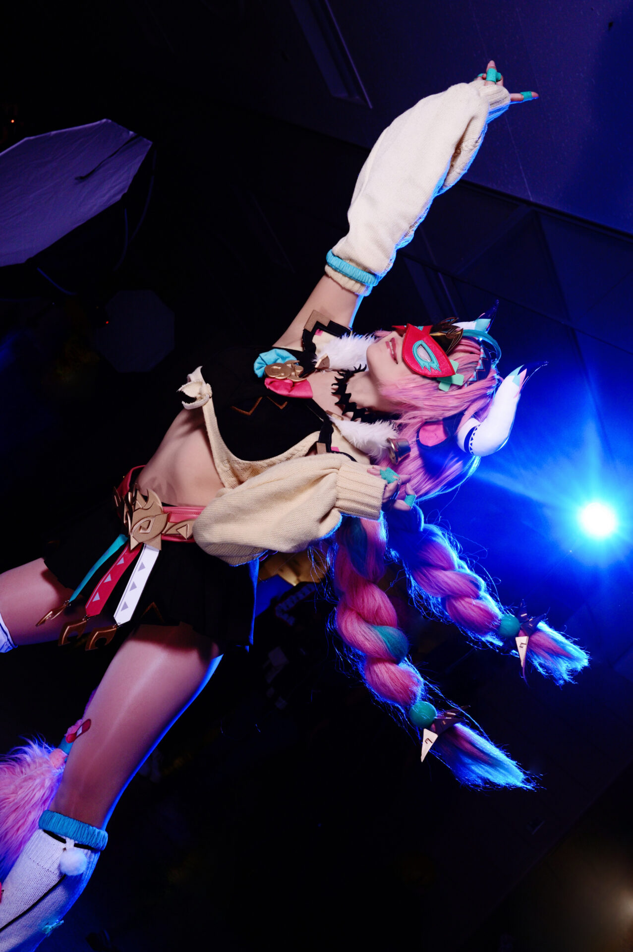 ヴァレサのコスプレをするふーかさん