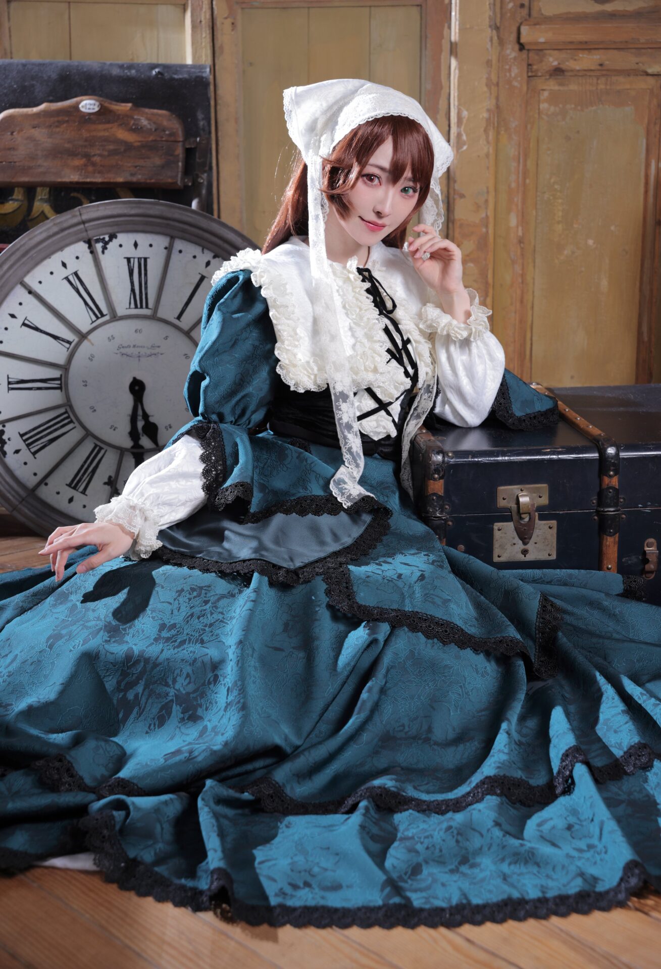 翠星石のコスプレをするまひるさん