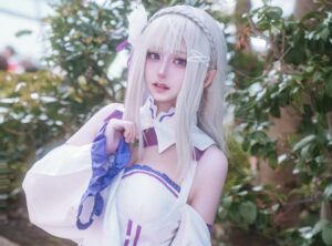 コスプレタイムズ | コスプレイヤー【りるあ】｜心優しい白髪の美少女エルフ「エミリア」コスプレ - IMG_8547