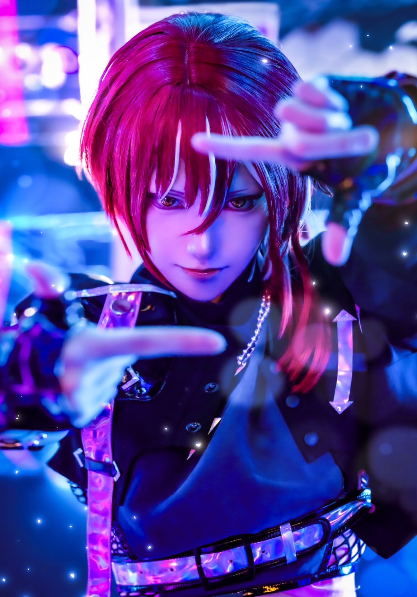 逆先夏目のコスプレをする棗さん