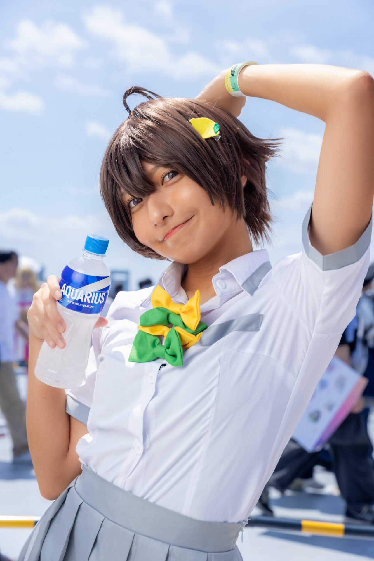 コスプレタイムズ | コスプレイヤー「もちゃ」|太陽のような明るさと月のような影をもつ金髪美少女「錦木千束」コスプレ - IMG_8974 焼塩檸檬のコスプレをするもちゃさん