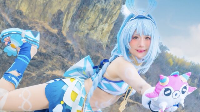 コスプレタイムズ|コスプレイヤー【しゃな】｜元気で可愛い水元素のナタの案内人「ムアラニ」コスプレ