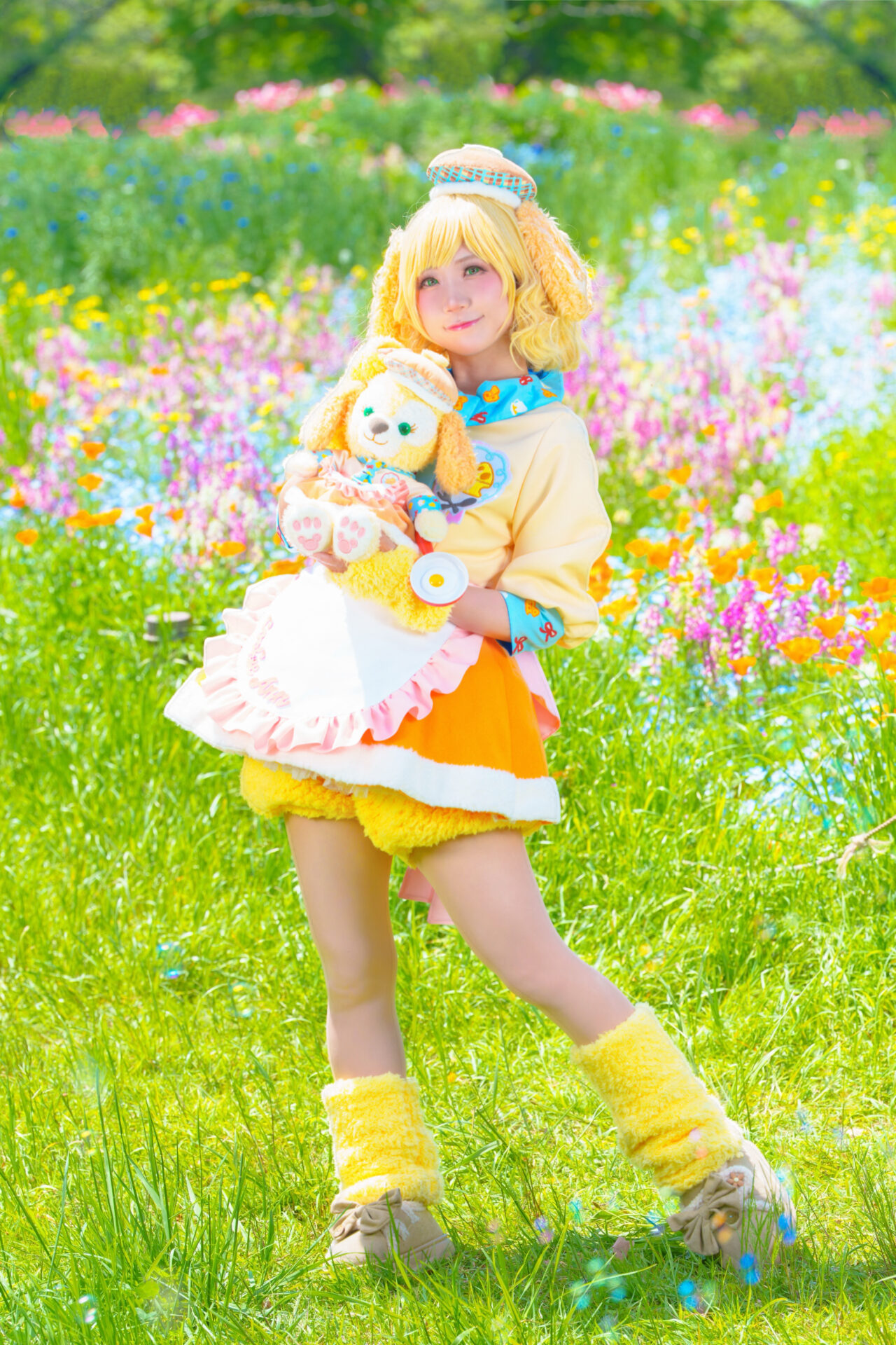 コスプレタイムズ | コスプレイヤー【しゃな】|元気で可愛い水元素のナタの案内人「ムアラニ」コスプレ - IMG_9033 クッキーアンのコスプレをするしゃなさん