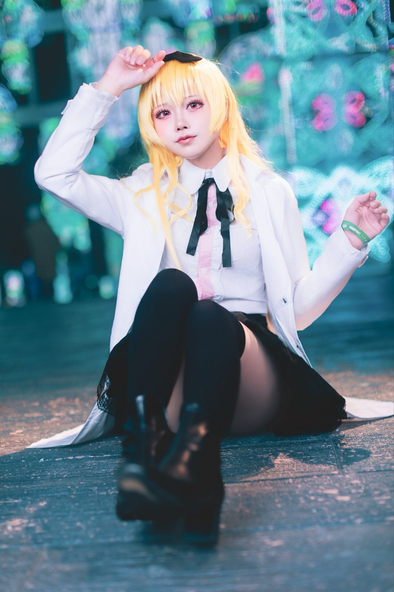 ユエのコスプレをするちゃまゑもんさん