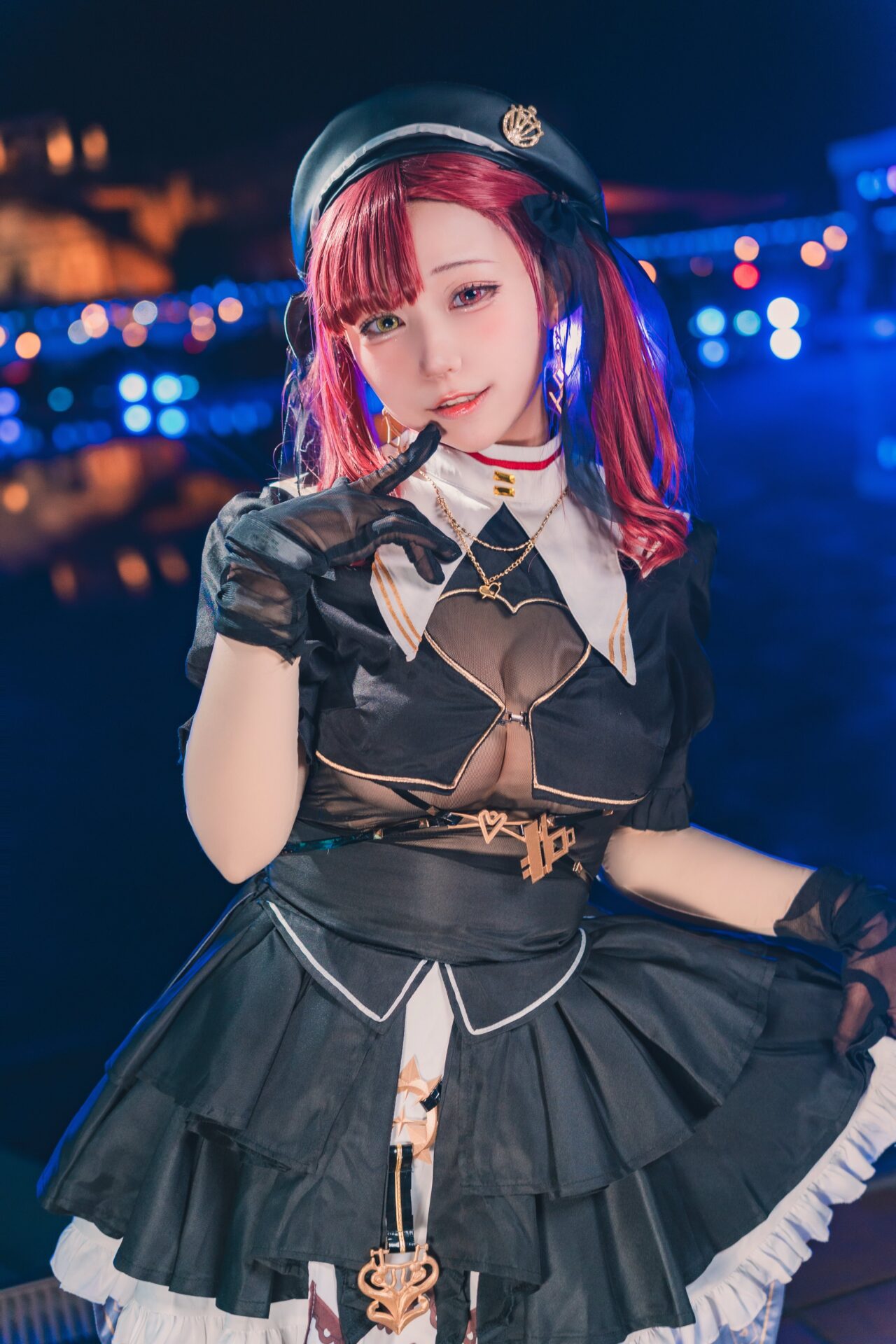 宝鐘マリンのコスプレをするAOIさん