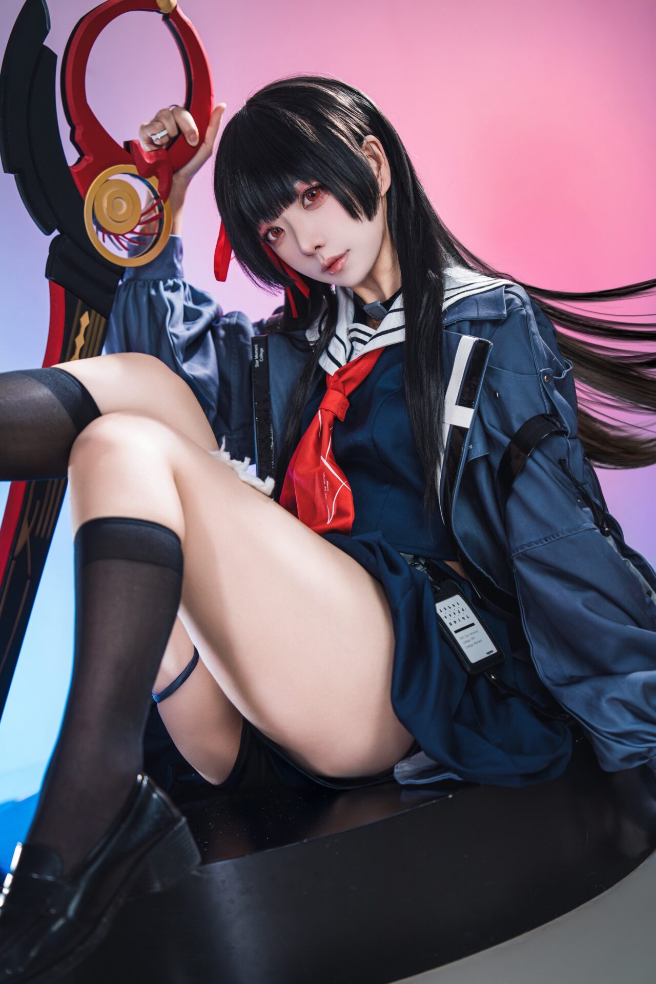 千咲のコスプレをする兎団子さん