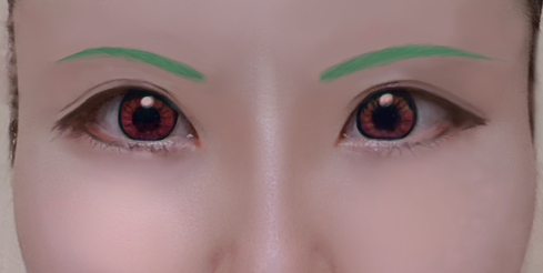 チリ　コスプレ　レイヤー　メイク