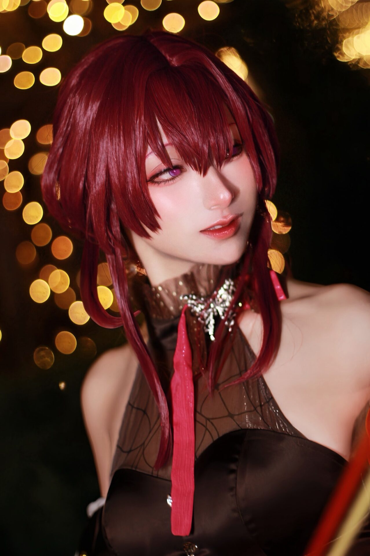 カフカのコスプレをする祐月さん