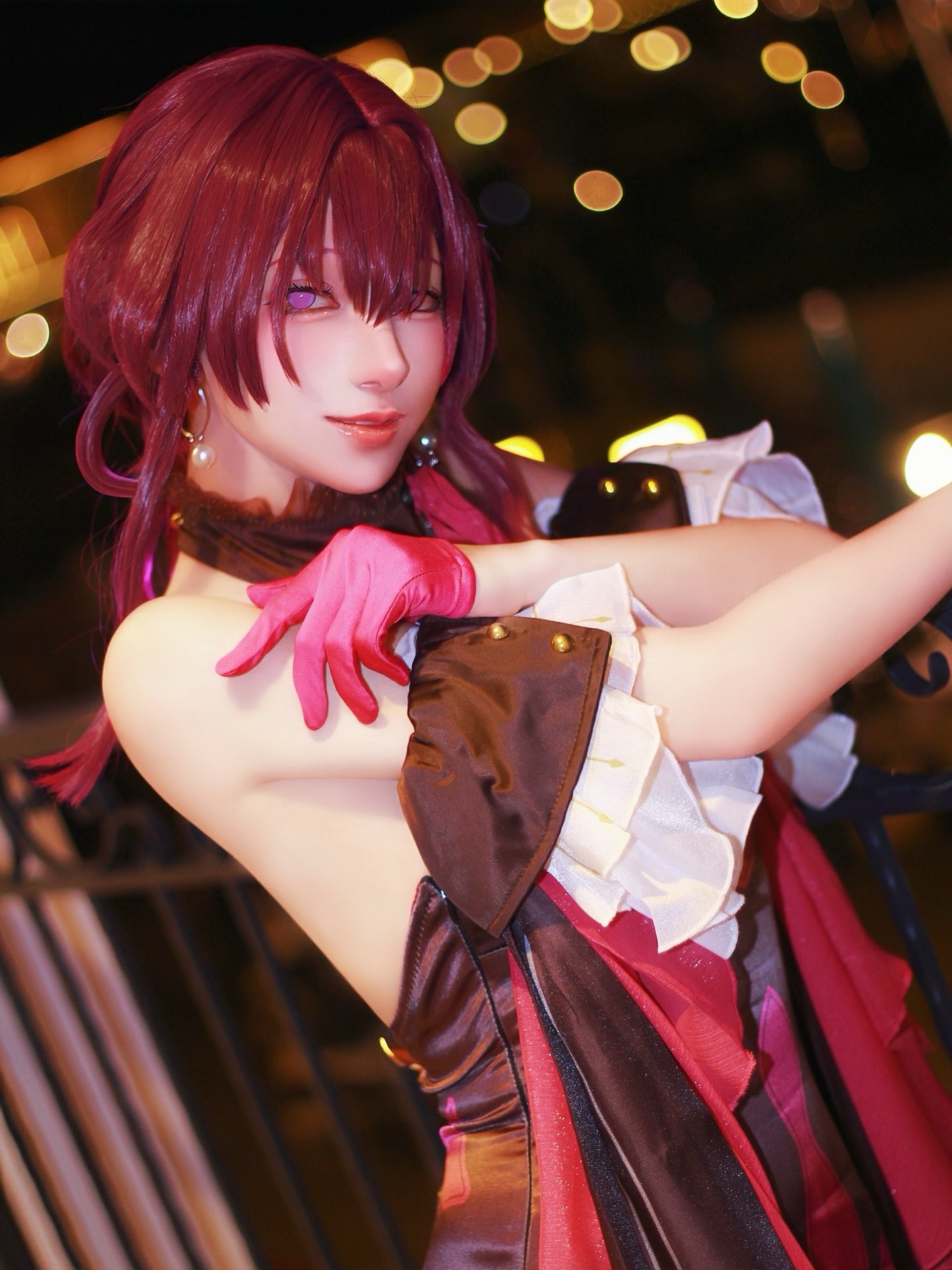 カフカのコスプレをする祐月さん