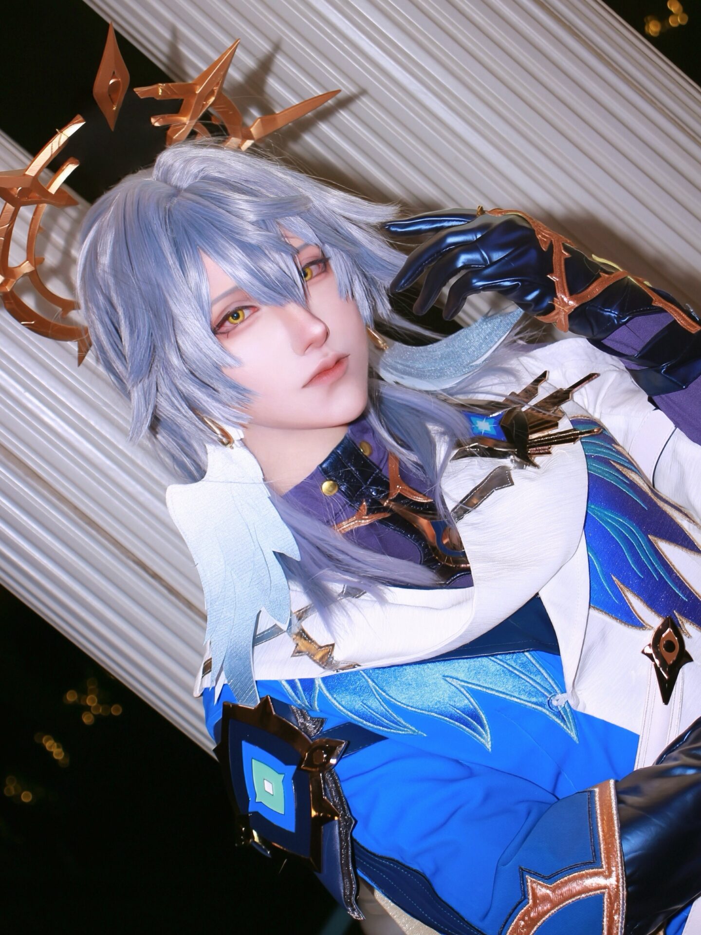 サンデーのコスプレをする祐月さん