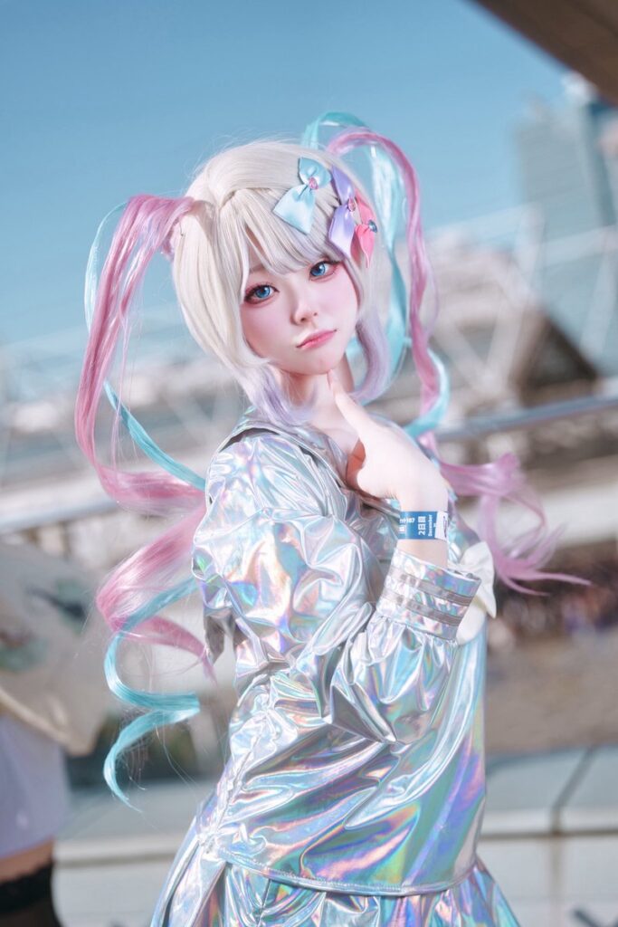 あいすてぃ　超てんちゃん　コスプレ　メイク　レイヤー　ニディガ　