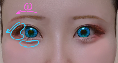 超てんちゃん　メイク　ニディガ