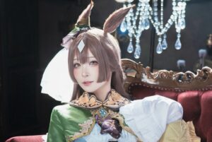コスプレタイムズ | コスプレイヤー【りょうら】｜サトノ家のお淑やかで可愛らしい御令嬢ウマ娘「サトノダイヤモンド」コスプレ - IMG_9203