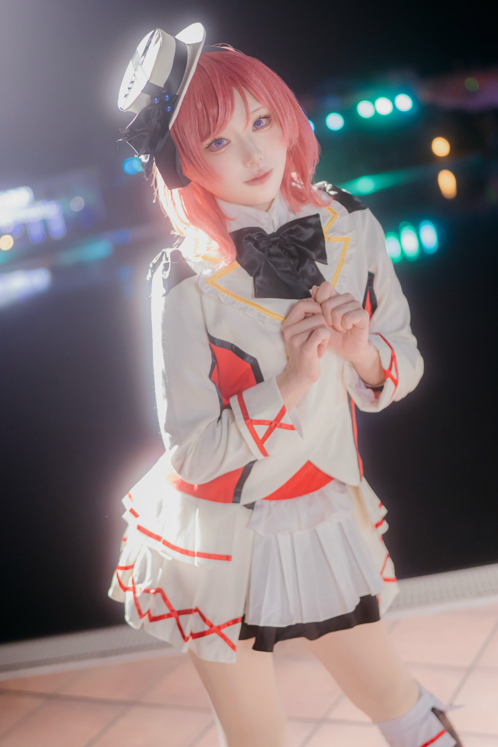 西木野真姫のコスプレをする緋月かりらさん