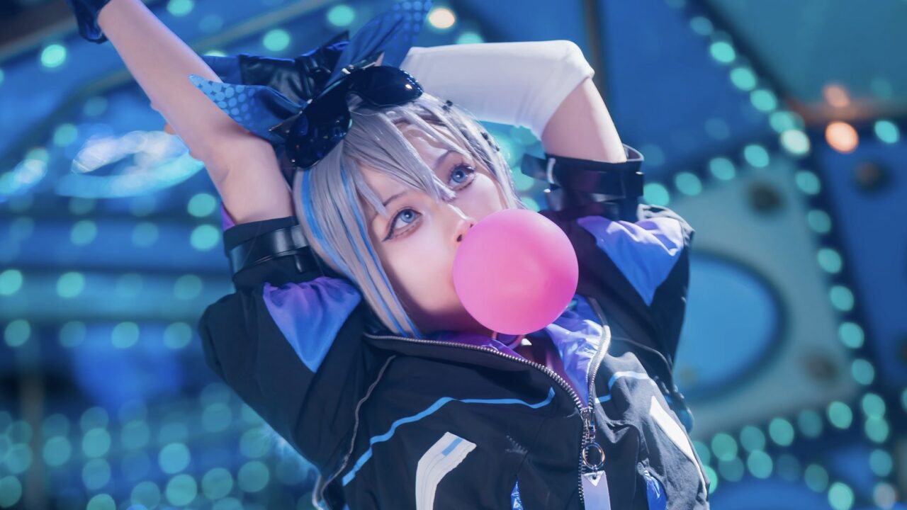 コスプレタイムズ|保護中: 【確認用】コスプレイヤー【桃猫りんご】｜銀髪のゲーム大好き美少女ハッカー「銀狼」コスプレ-IMG_9215