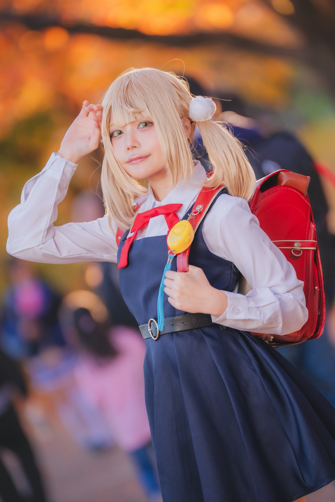 しぐれういのコスプレをする月城りあさん