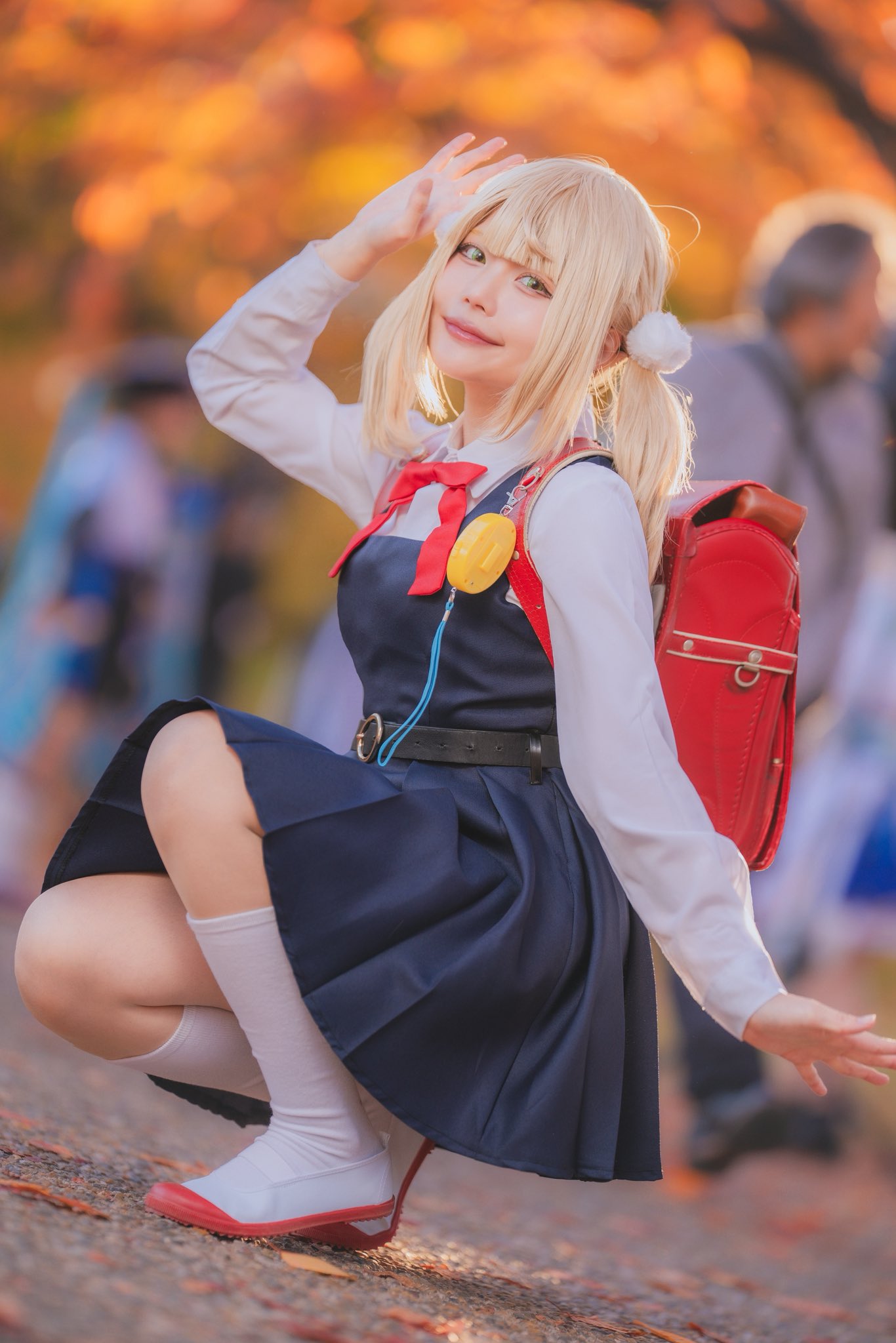 しぐれういのコスプレをする月城りあさん