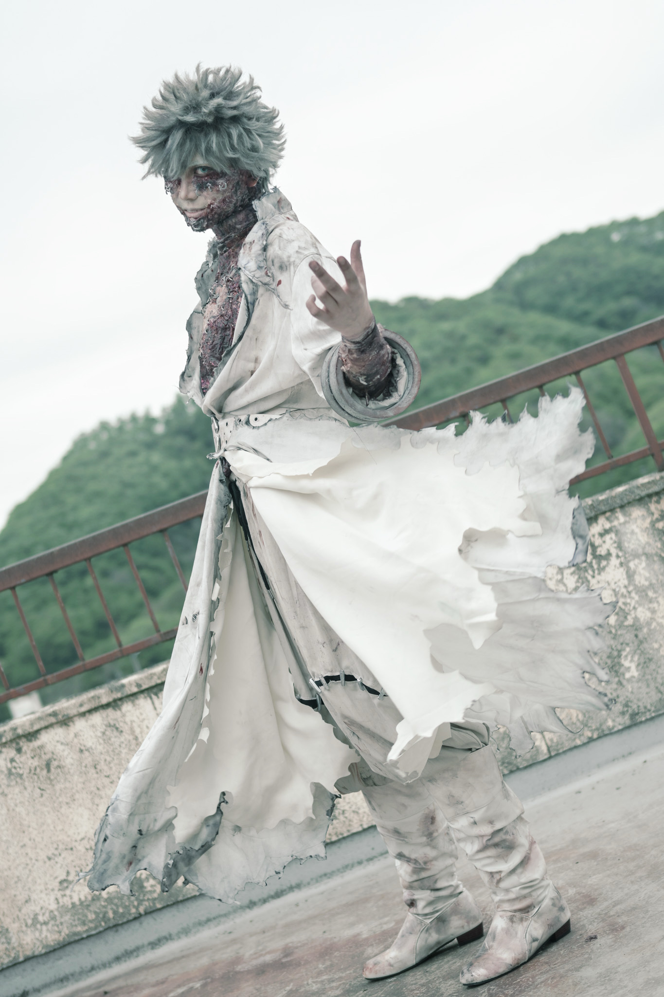 白羽ろあむのヒロアカ/荼毘コスプレ