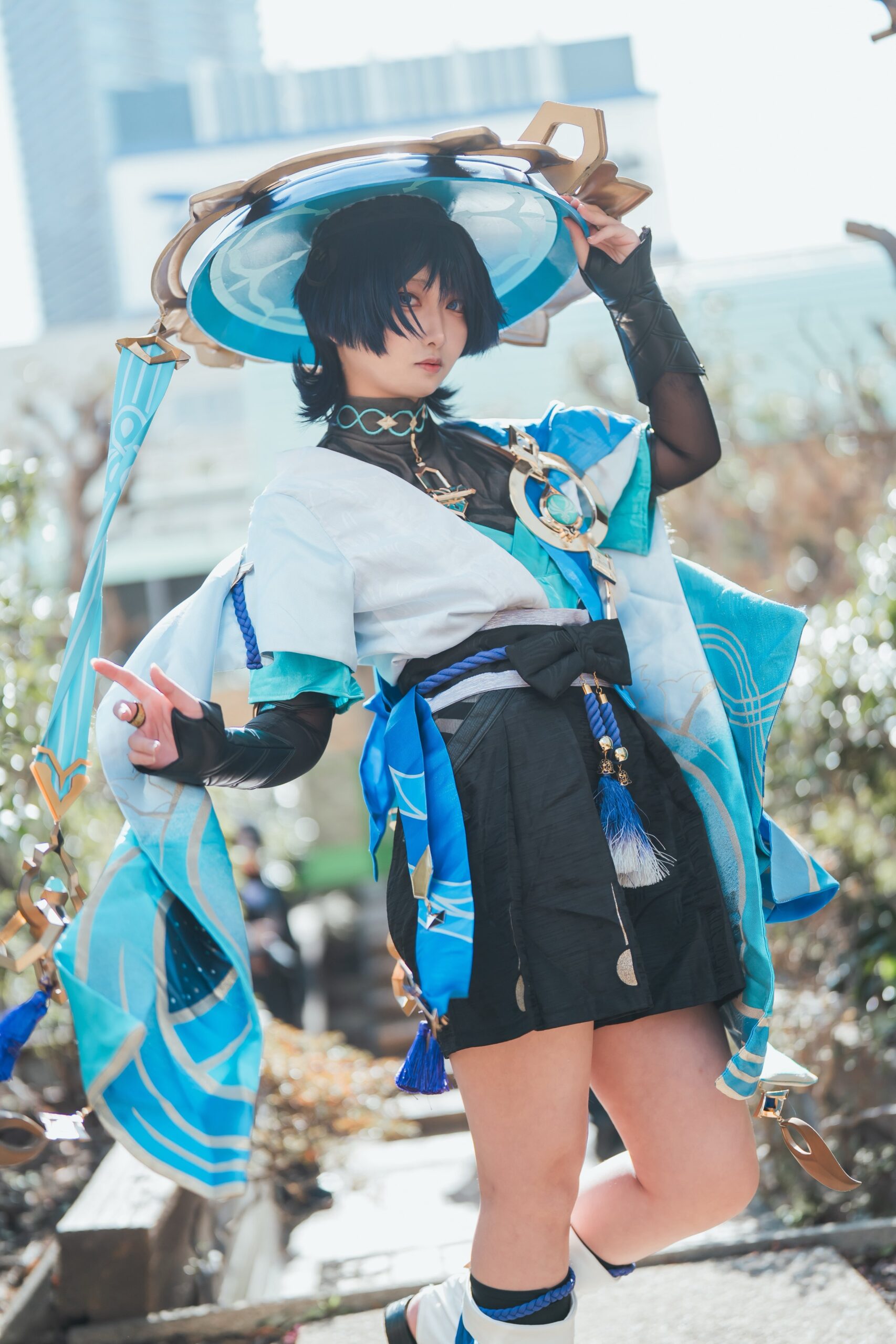 放浪者のコスプレをするしのや しのさん