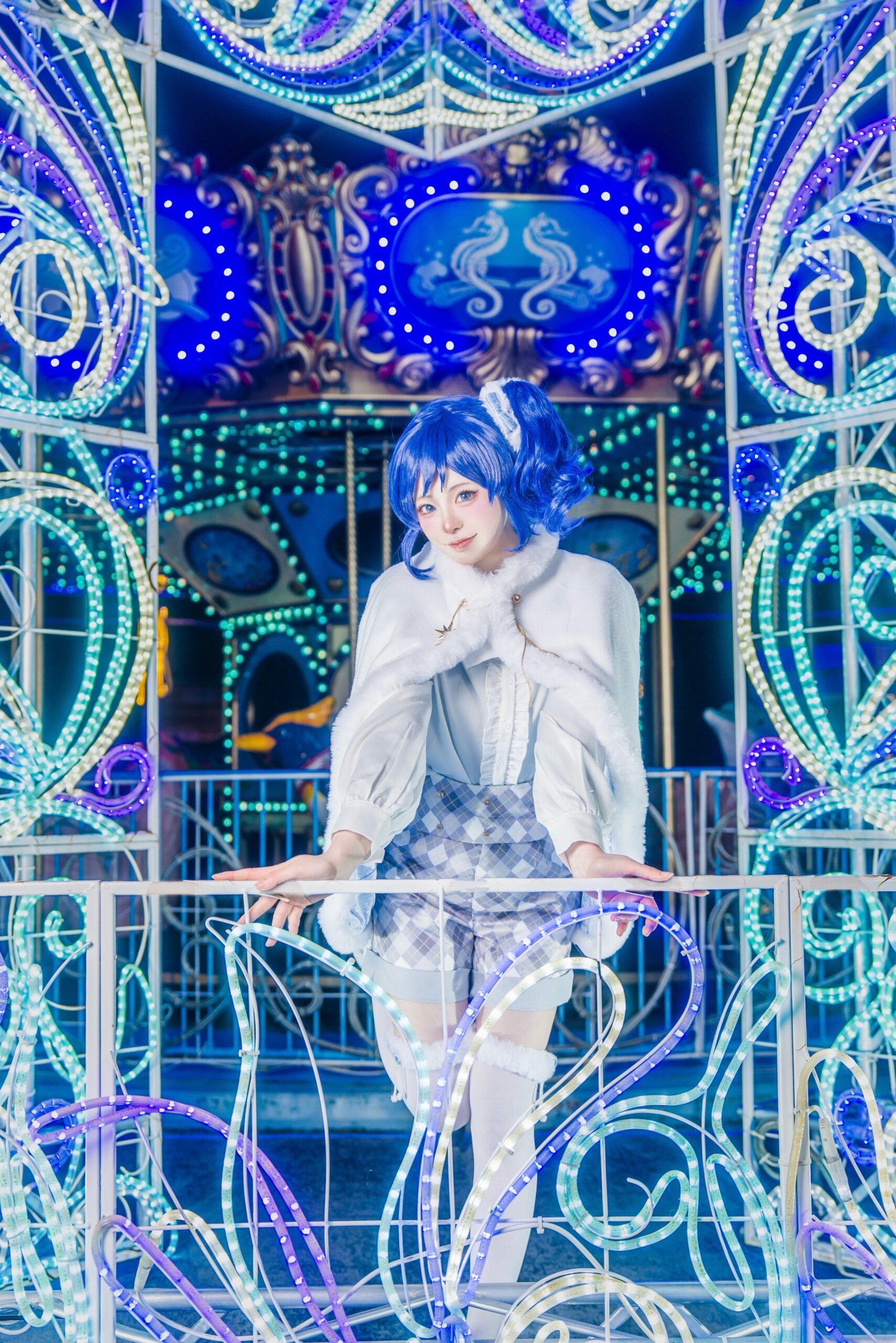 霧矢あおいのコスプレをする雪華はるさん