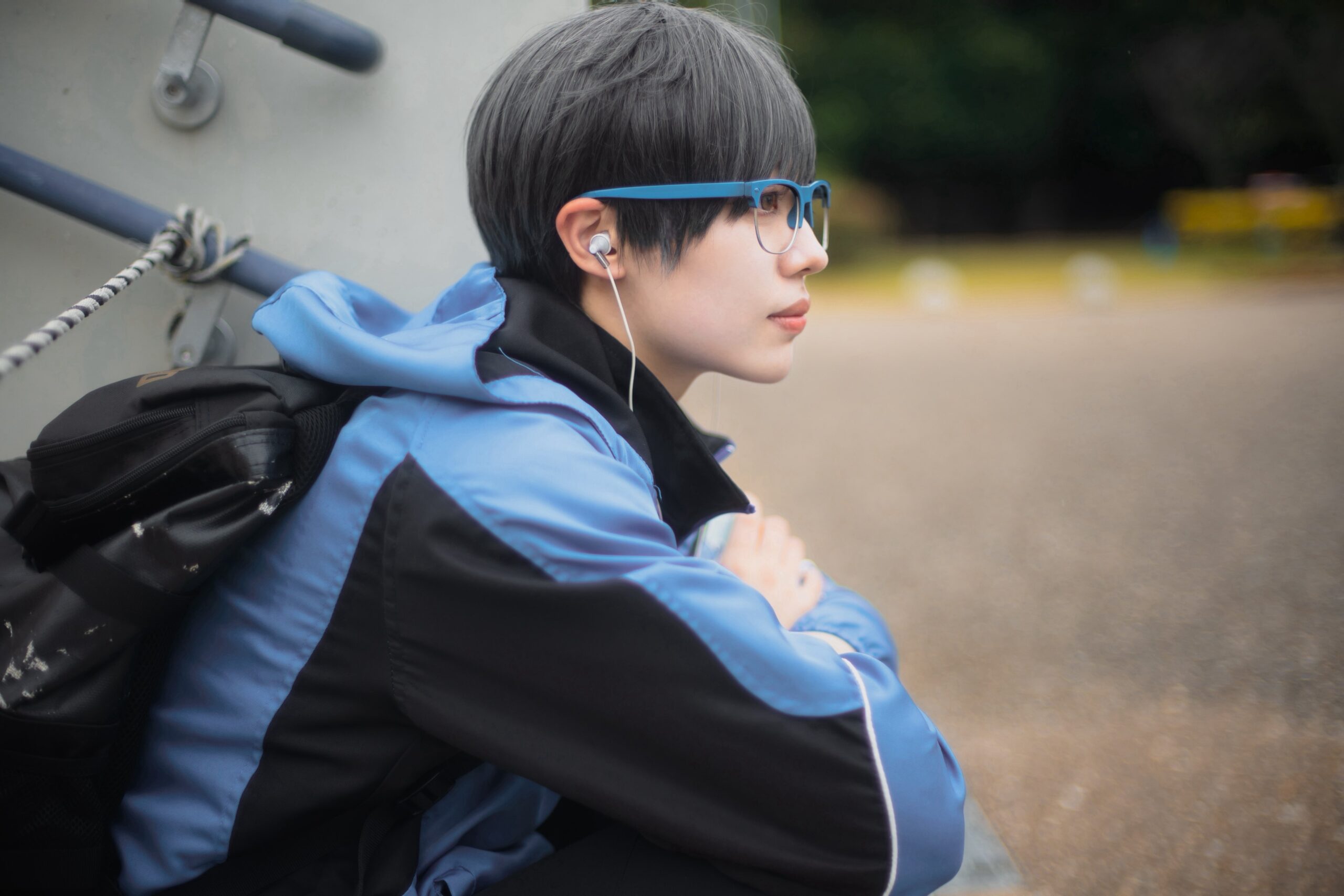 勝生勇利のコスプレをするあおぴさん