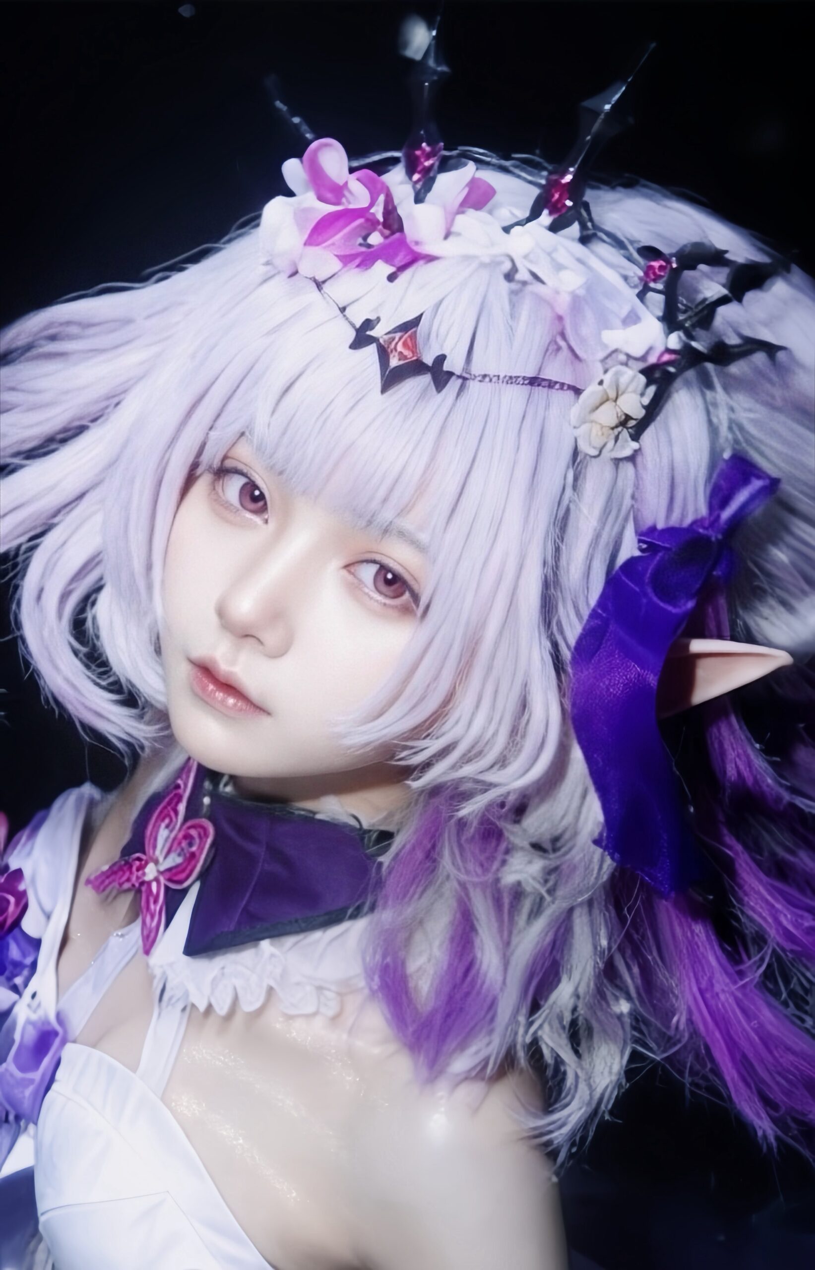 キャストリスのコスプレをするIOさん