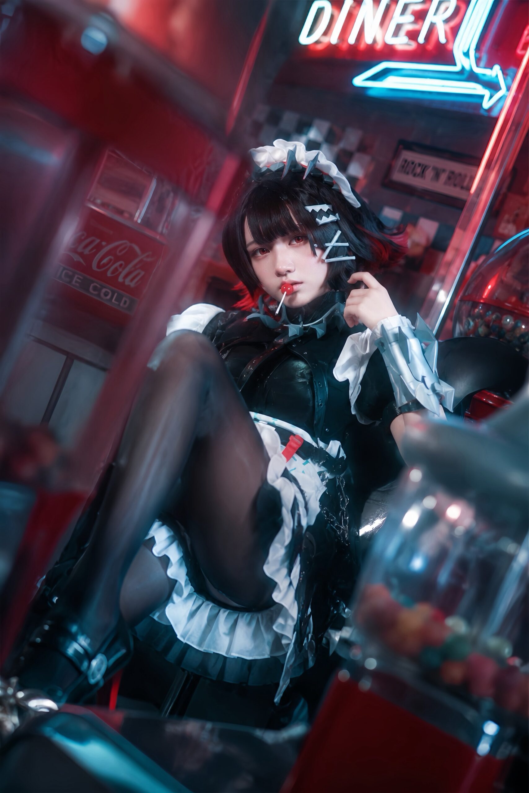 エレン・ジョーのコスプレをするIOさん