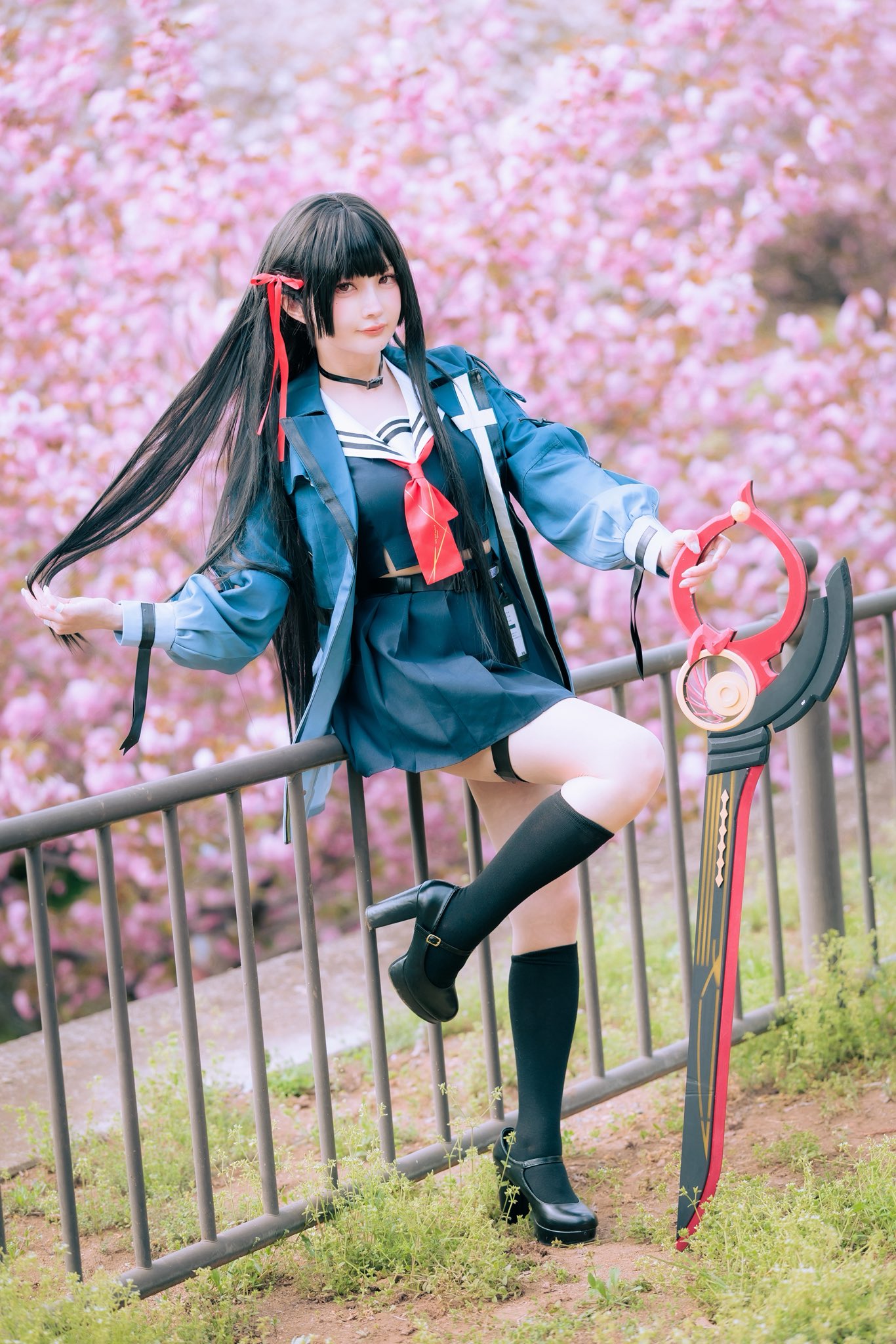 千咲のコスプレをするとうかさん