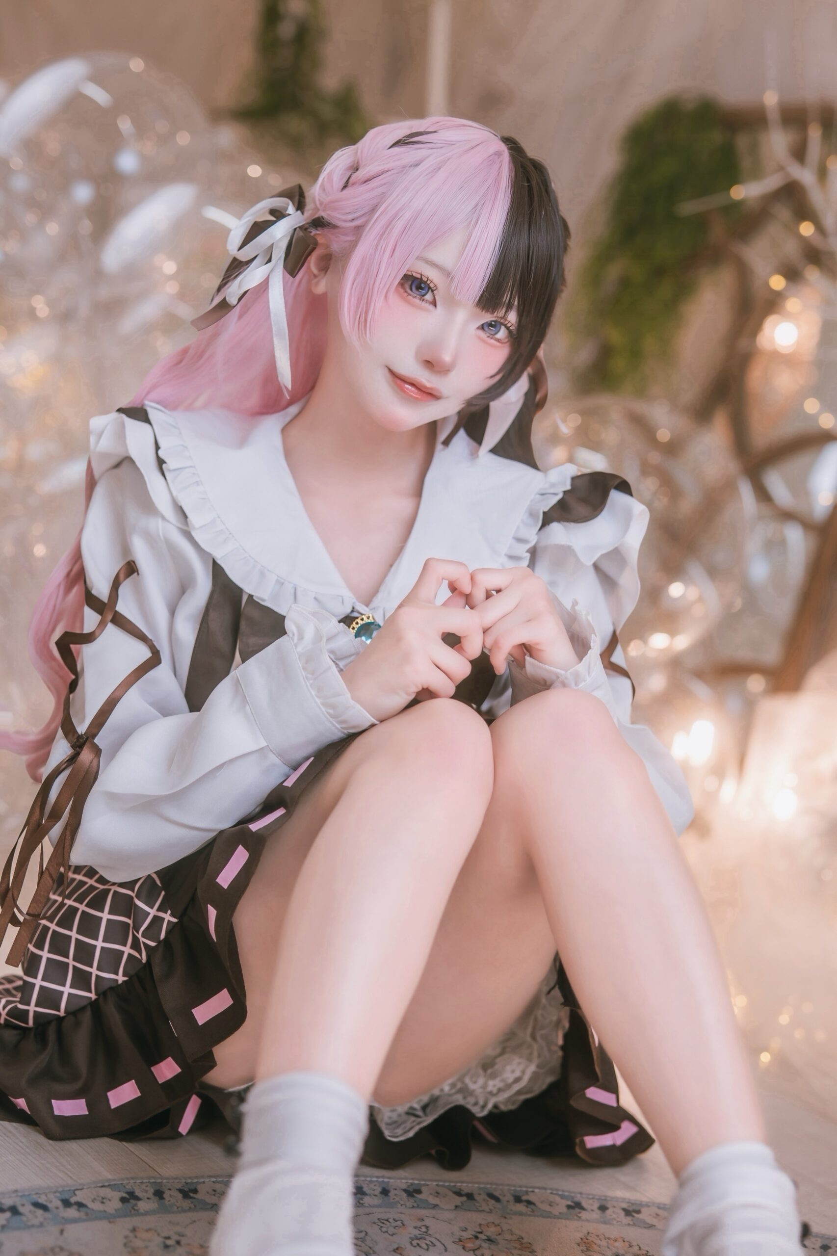 橘ひなののコスプレをするあこさん
