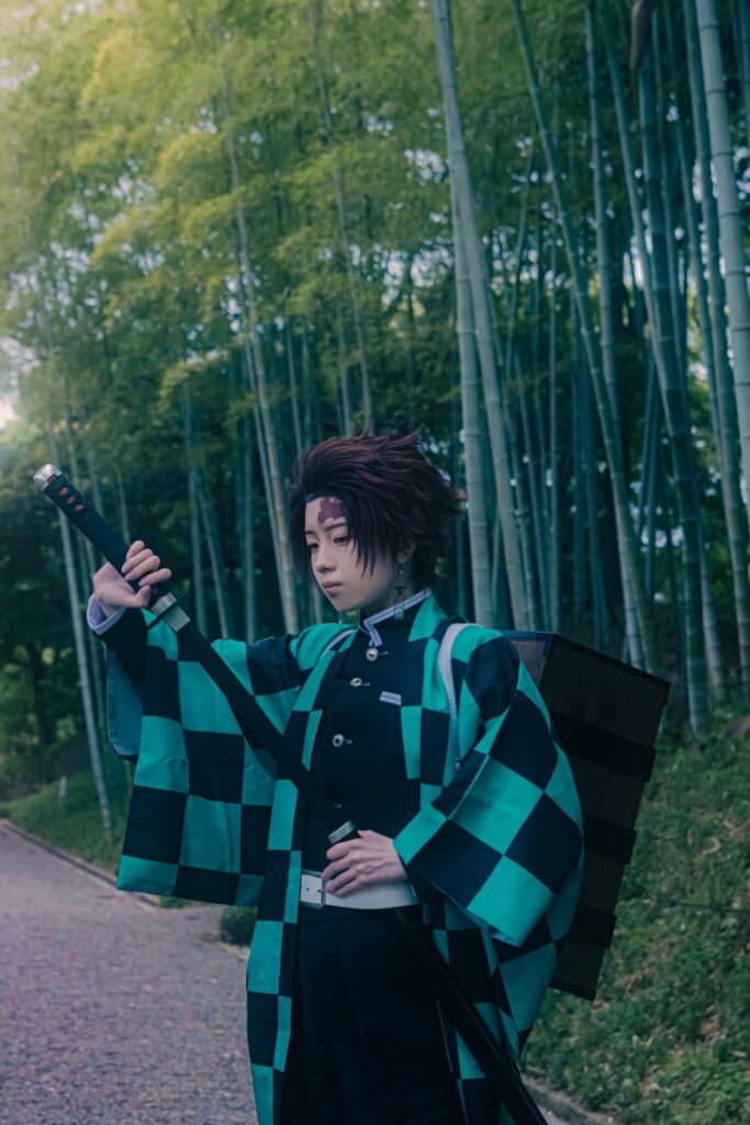 炭治郎　鬼滅　コスプレ　レイヤー