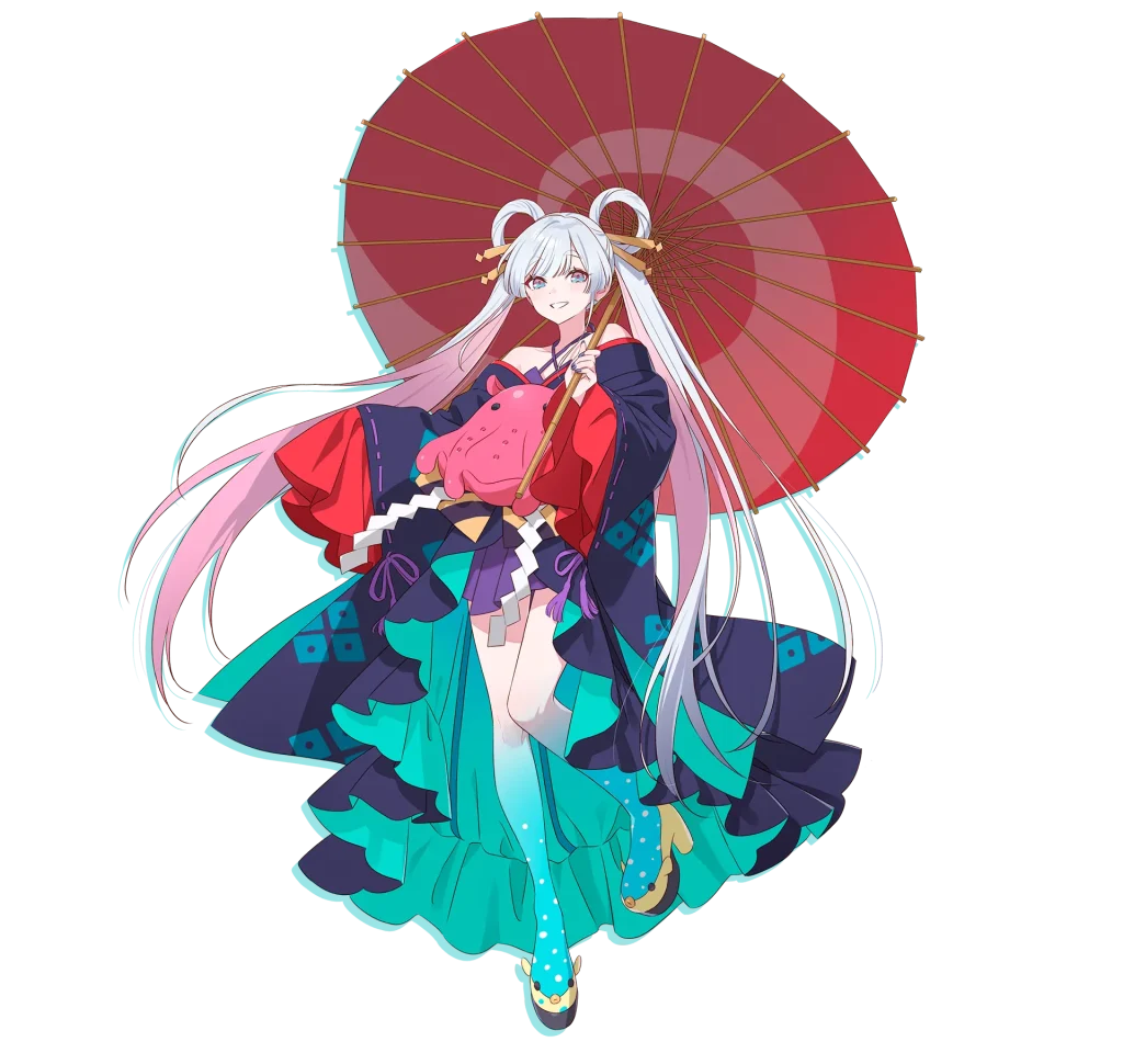 ヤチヨ　公式　イラスト　超かぐや姫　月見
