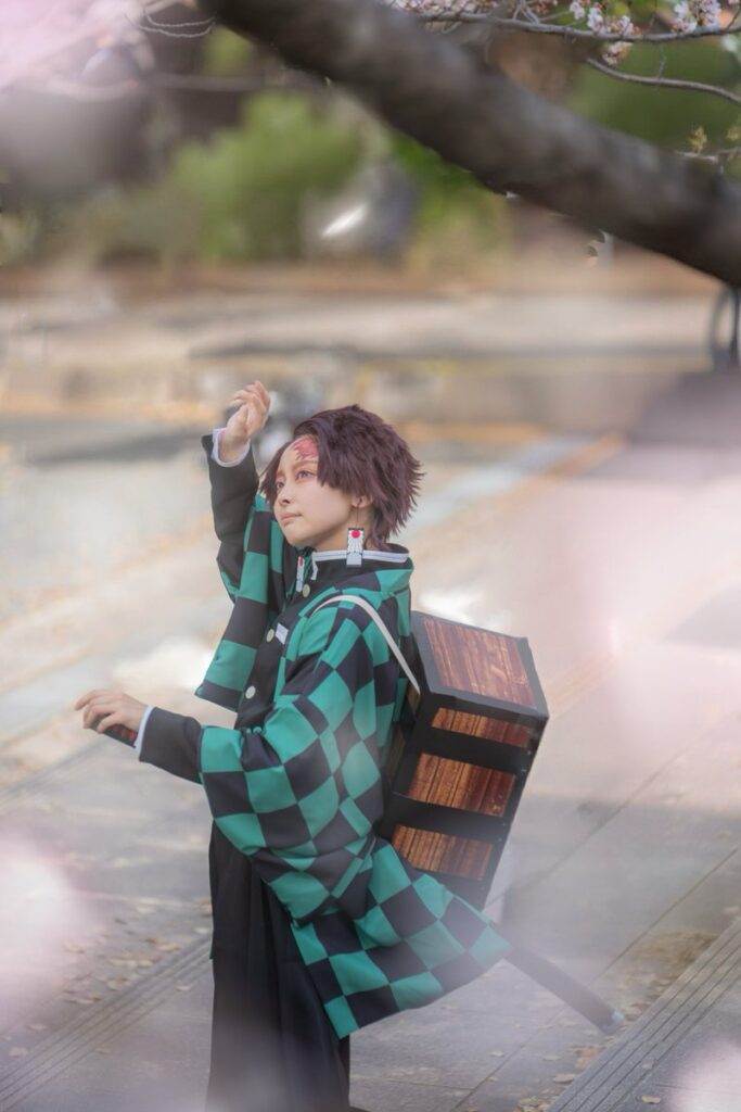 品矢　コスプレ　炭治郎　鬼滅　レイヤー