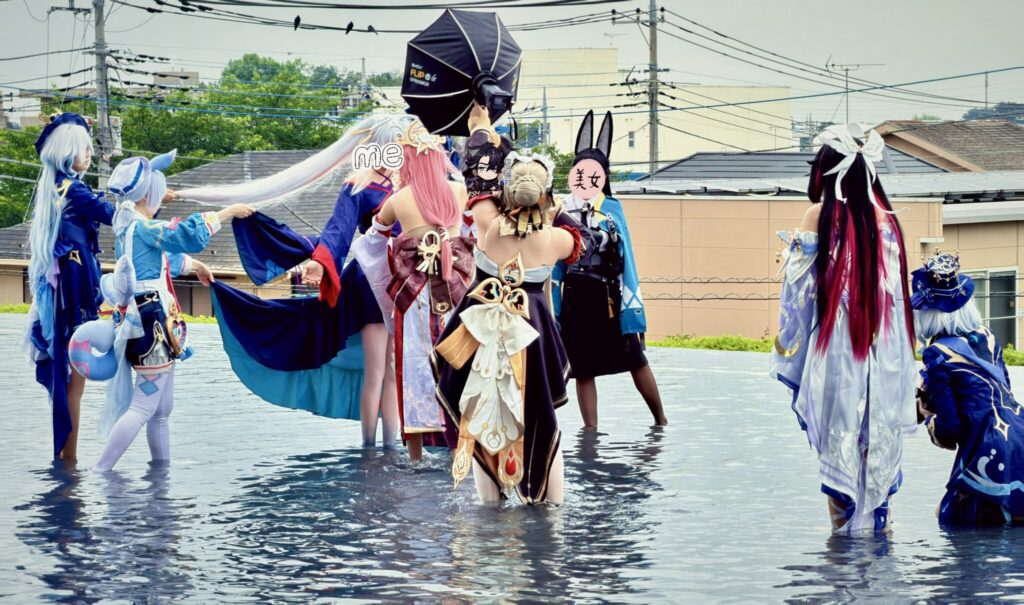墨羽　コスプレ　コスイベ　アコスタ　レイヤー　ヤチヨ　超かぐや姫