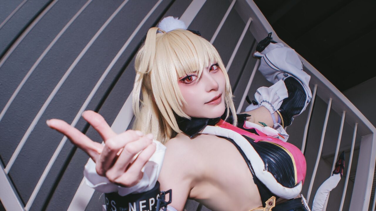 コスプレタイムズ | コスプレイヤー【えびびちり】｜ヘビーでギャルな金髪美少女治安官「シーシィア」コスプレ - 5FB23108-D461-485A-9EF7-1B7F2FBECDEF