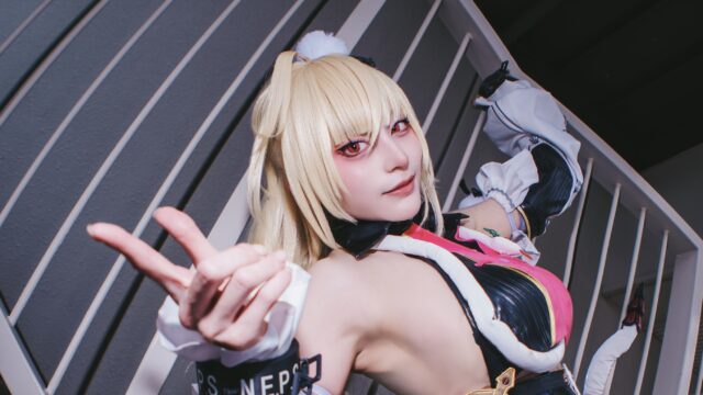 コスプレタイムズ | コスプレイヤー【えびびちり】｜ヘビーでギャルな金髪美少女治安官「シーシィア」コスプレ - 5FB23108-D461-485A-9EF7-1B7F2FBECDEF
