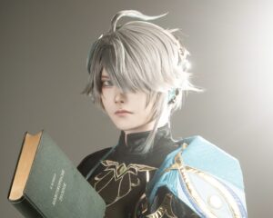 コスプレタイムズ | コスプレイヤー【くれない】｜物静かな美丈夫書記官「アルハイゼン」コスプレ - IMG_9418