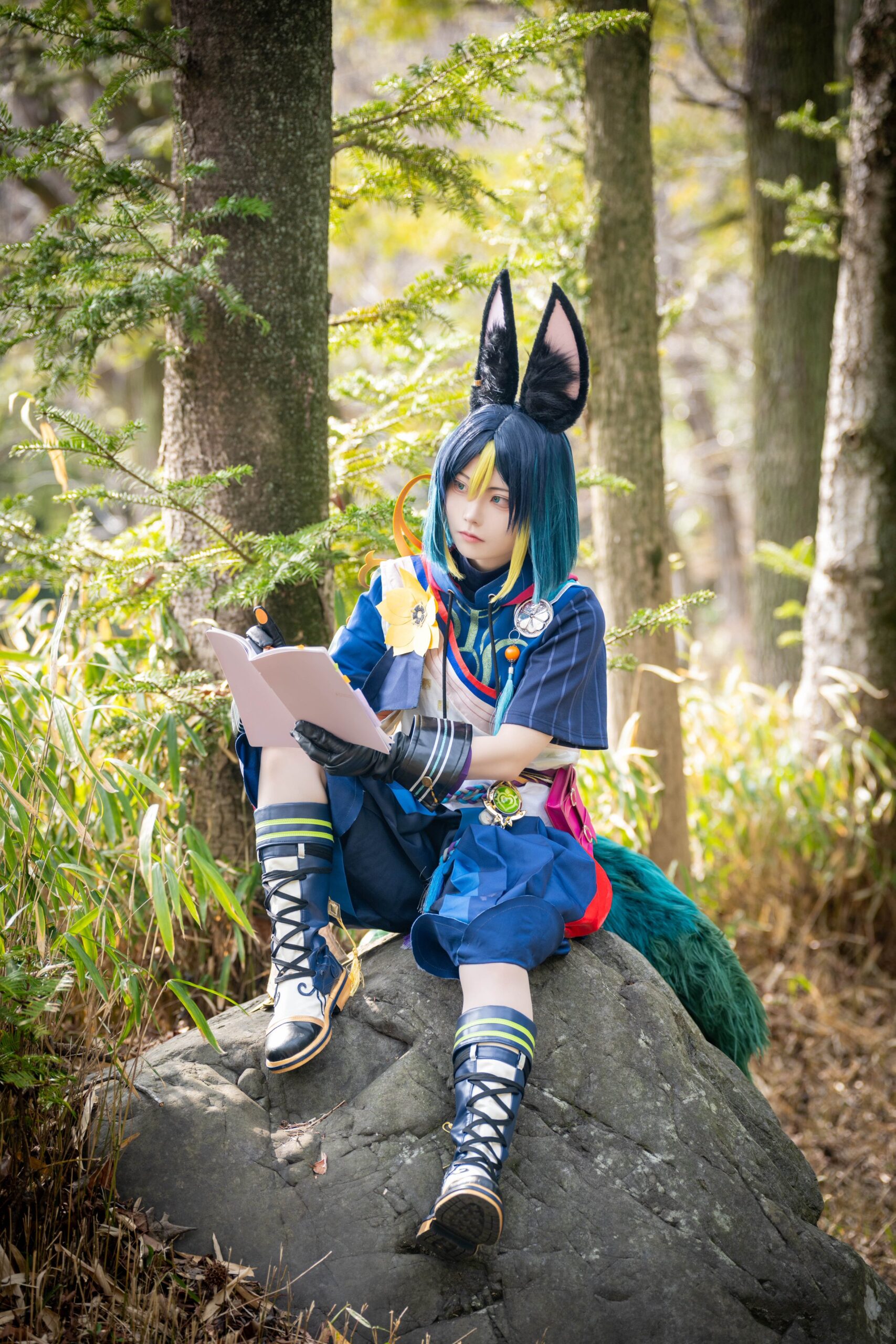 ティナリのコスプレをするくれないさん