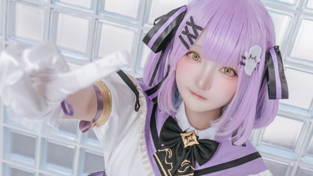 コスプレタイムズ | コスプレイヤー【しきぶ】｜ゲーム大好き紫髪の美少女VTuber「紫宮るな」コスプレ - 72683CAA-625E-4650-BB9B-84691B4F77BB